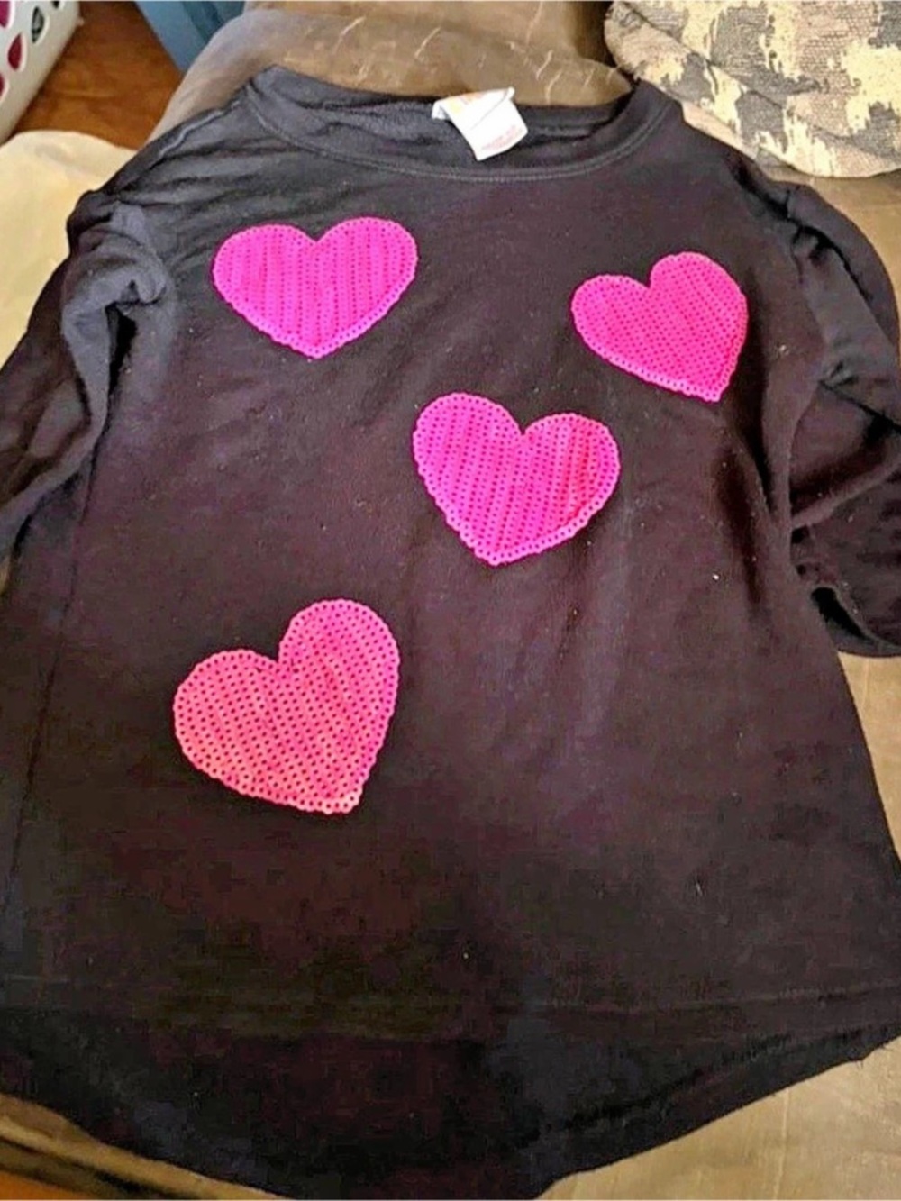CIRCO Girls Heart Graphic Short Sleeve Tee Size XS (4/5)